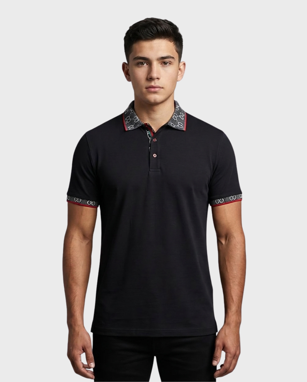 Polo Slim Fit Cuello Contrast