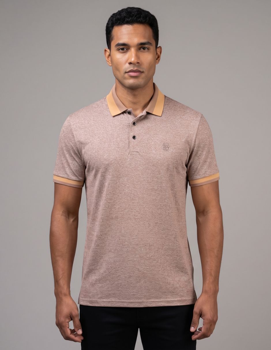 Playera Polo Peach