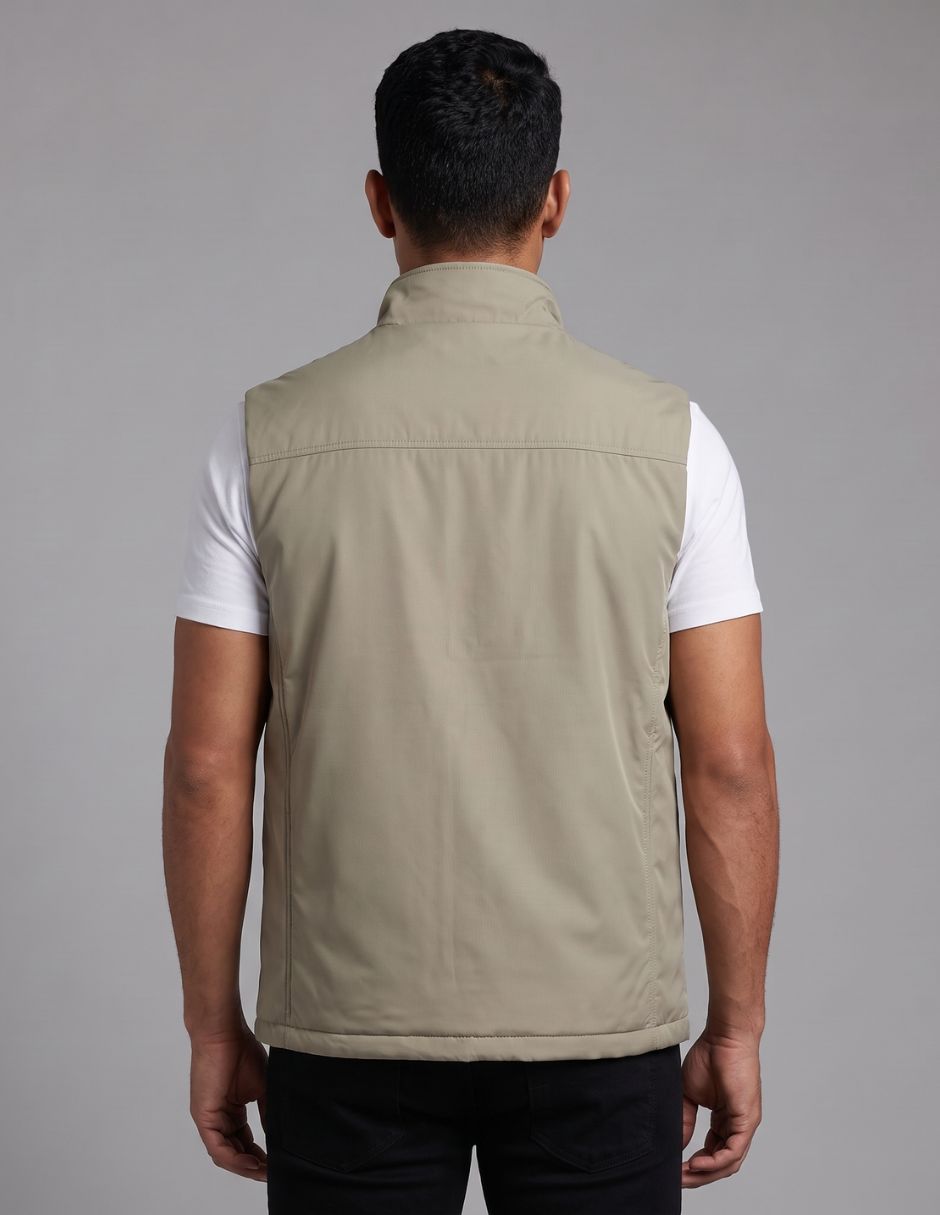Chaleco Técnico Ligero Beige