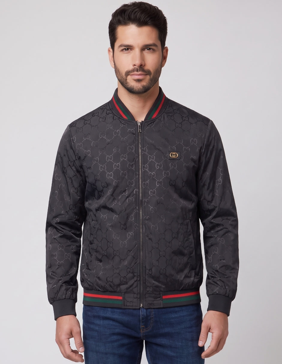 Chamarra Satinada Monograma Luxe