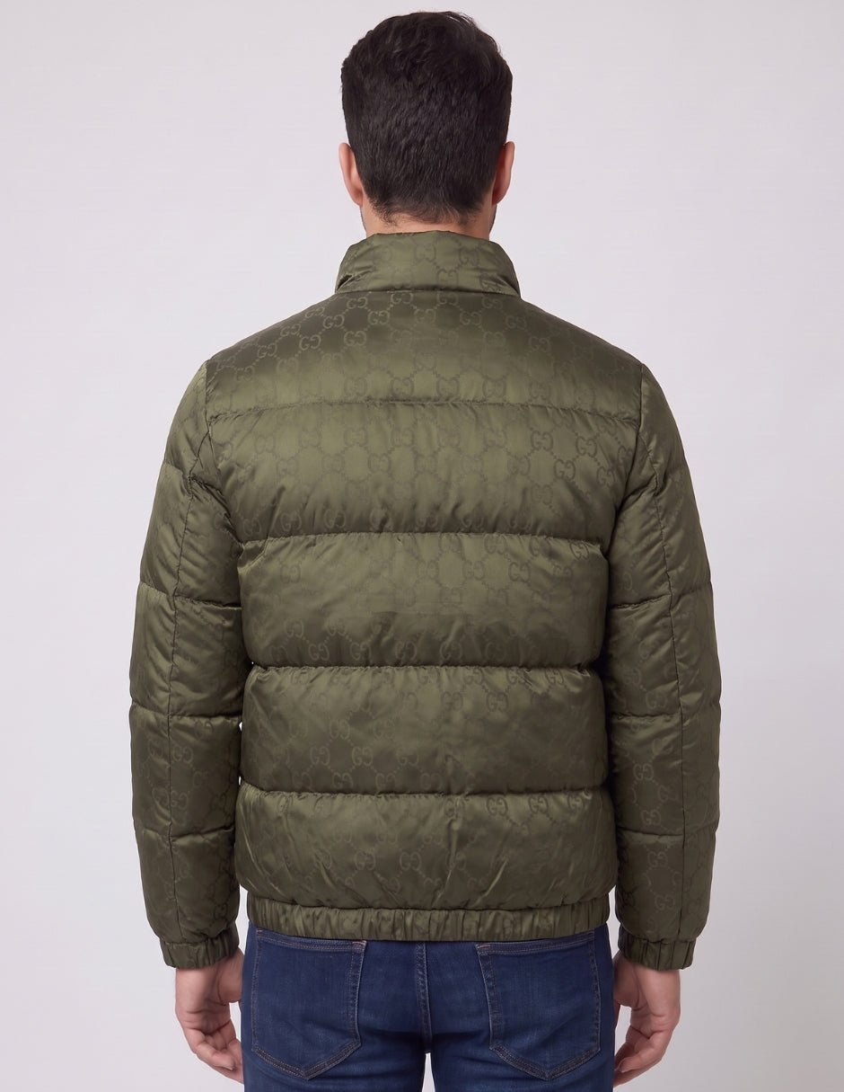 Chamarra Puffer Jacquard