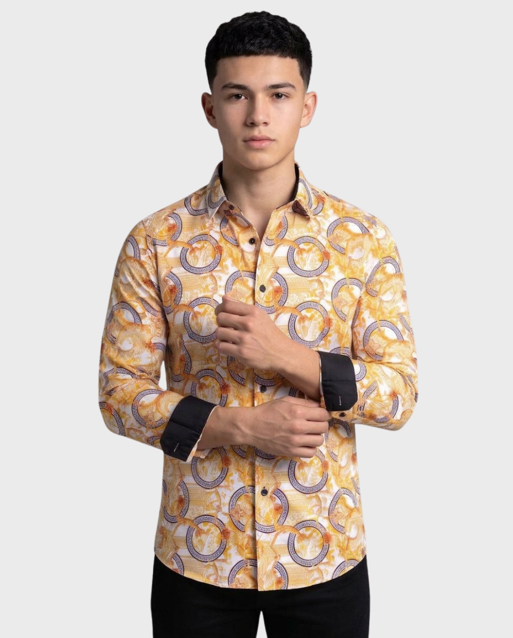 Camisa Estampado Barroco