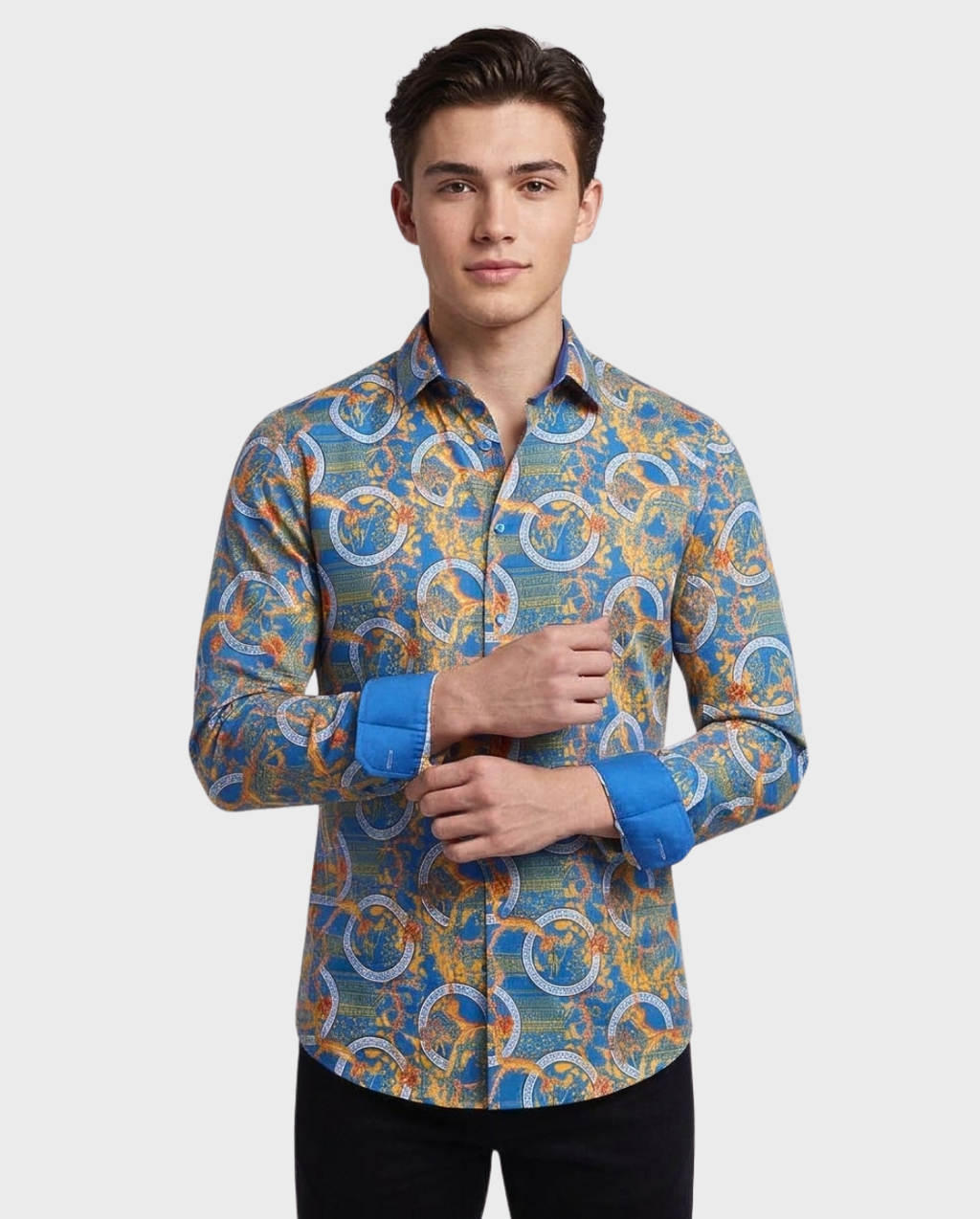 Camisa Estampado Barroco