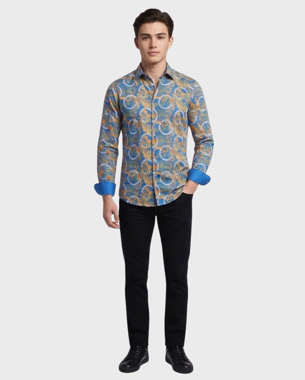 Camisa Estampado Barroco