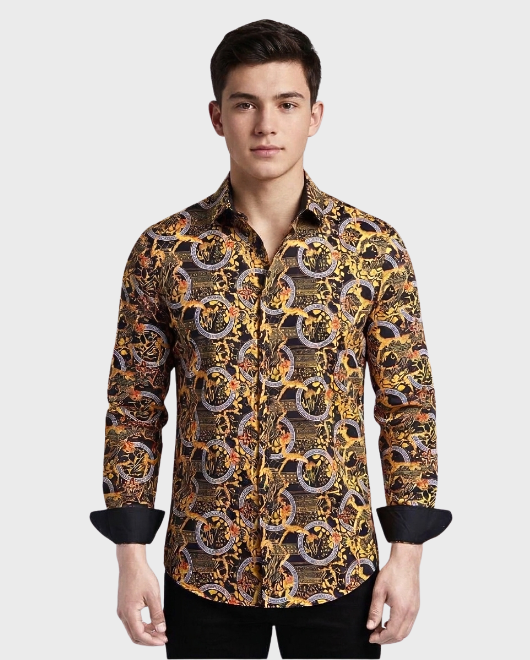 Camisa Estampado Barroco