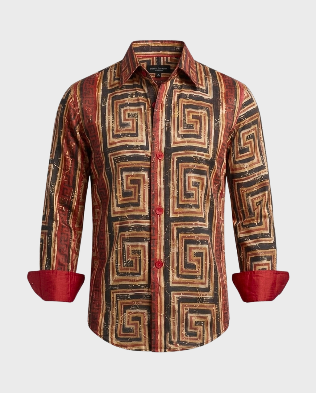 Camisa Estampado Greca