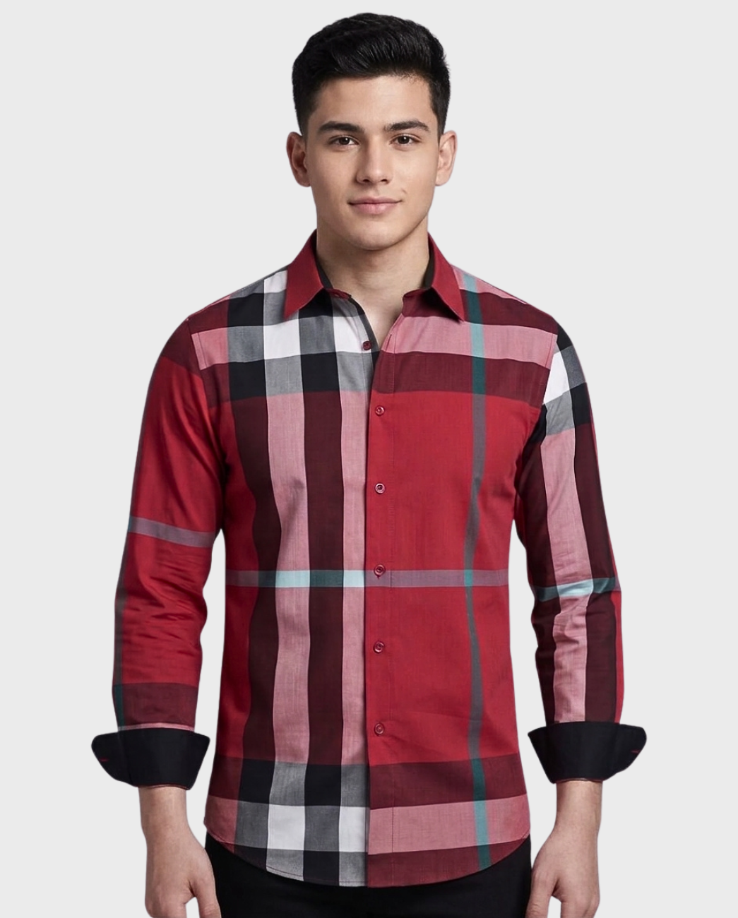 Camisa Estampado A Cuadros