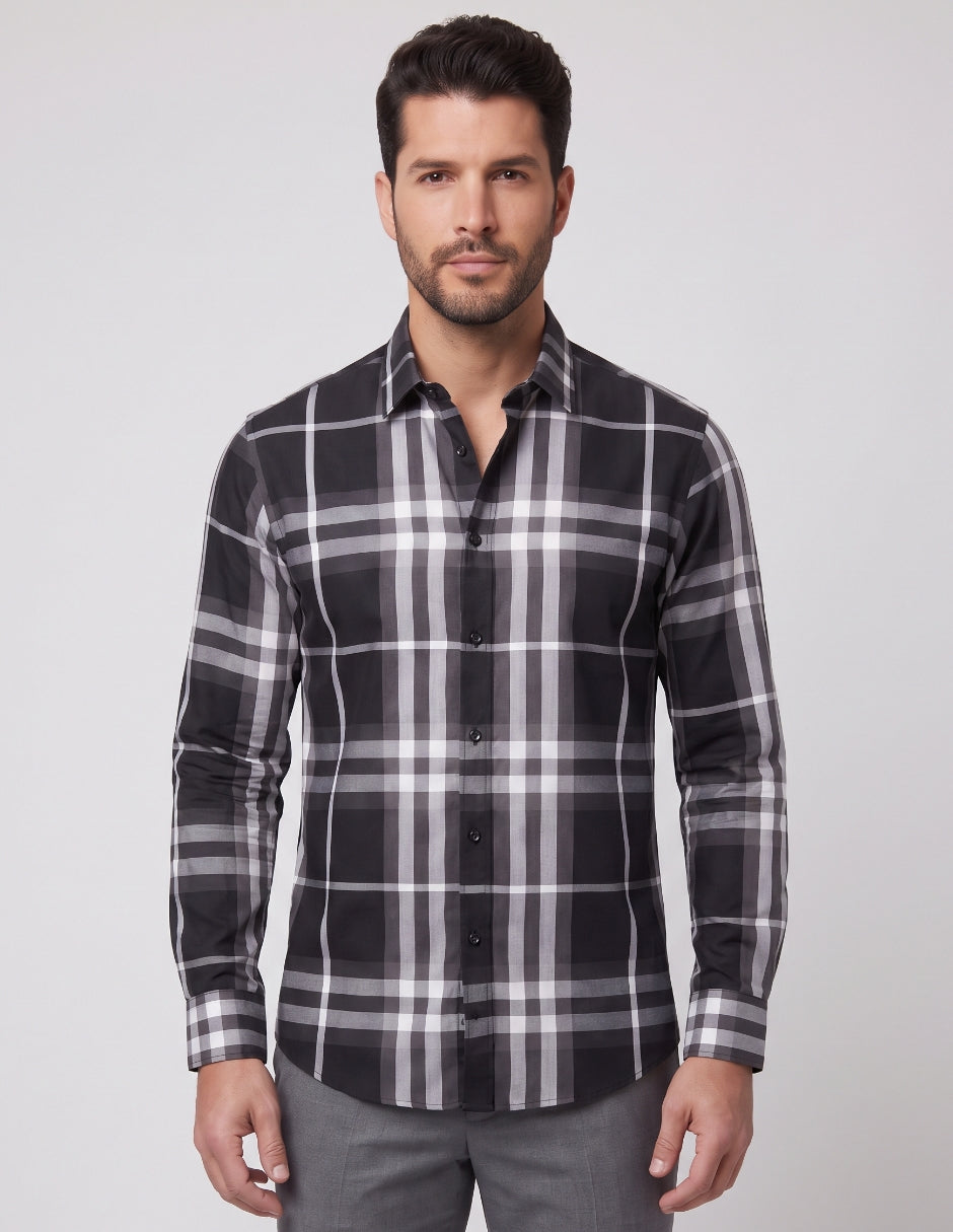 Camisa Regular Fit Cuadros