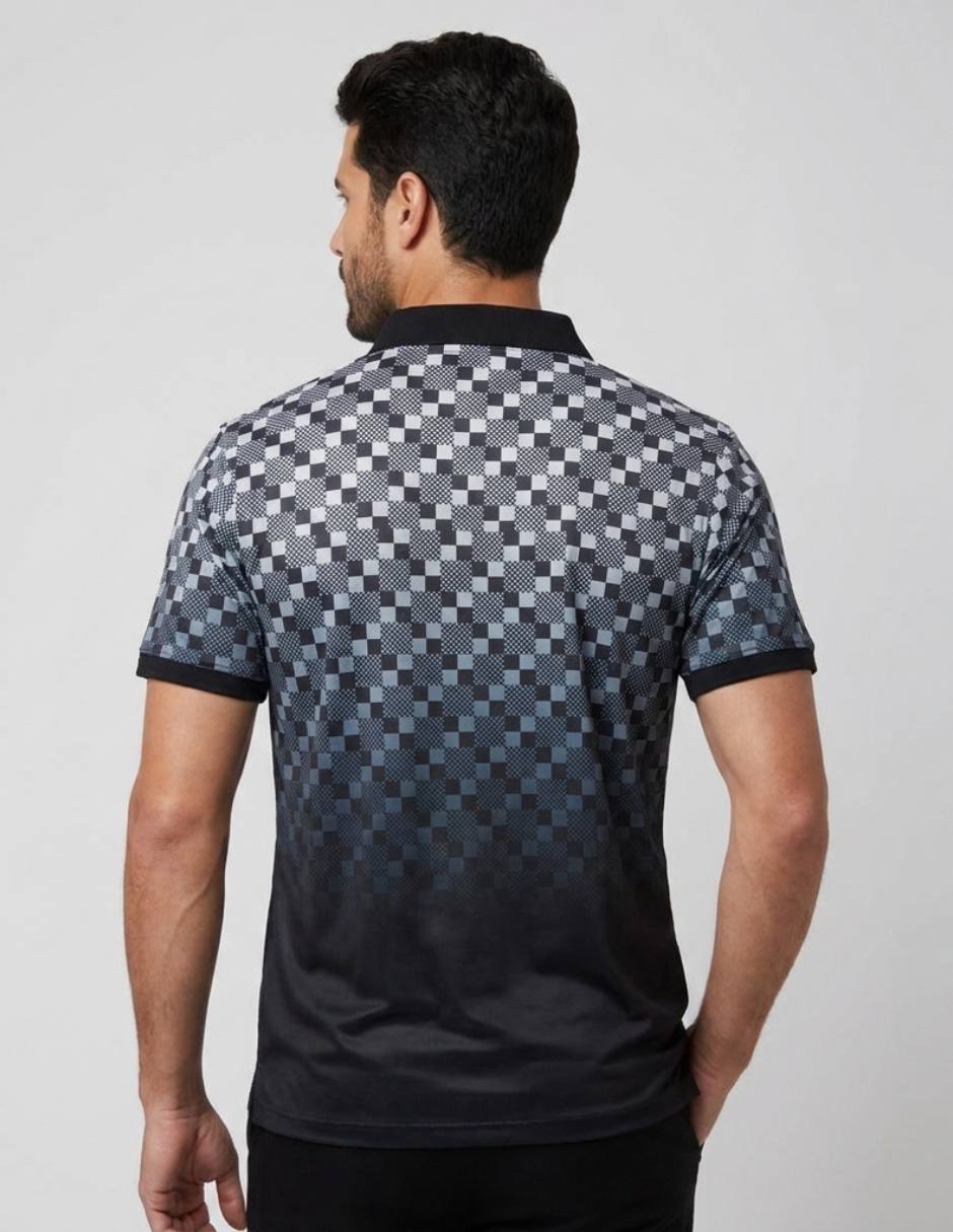 Playera Polo Degradado