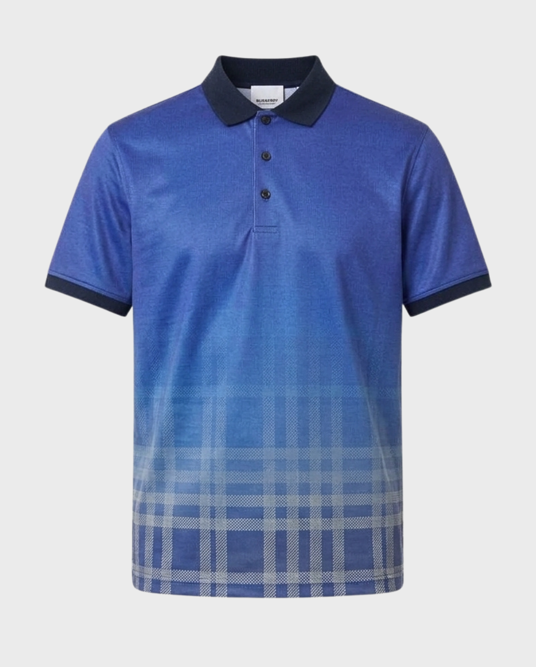 Polo Cuadros Degradados