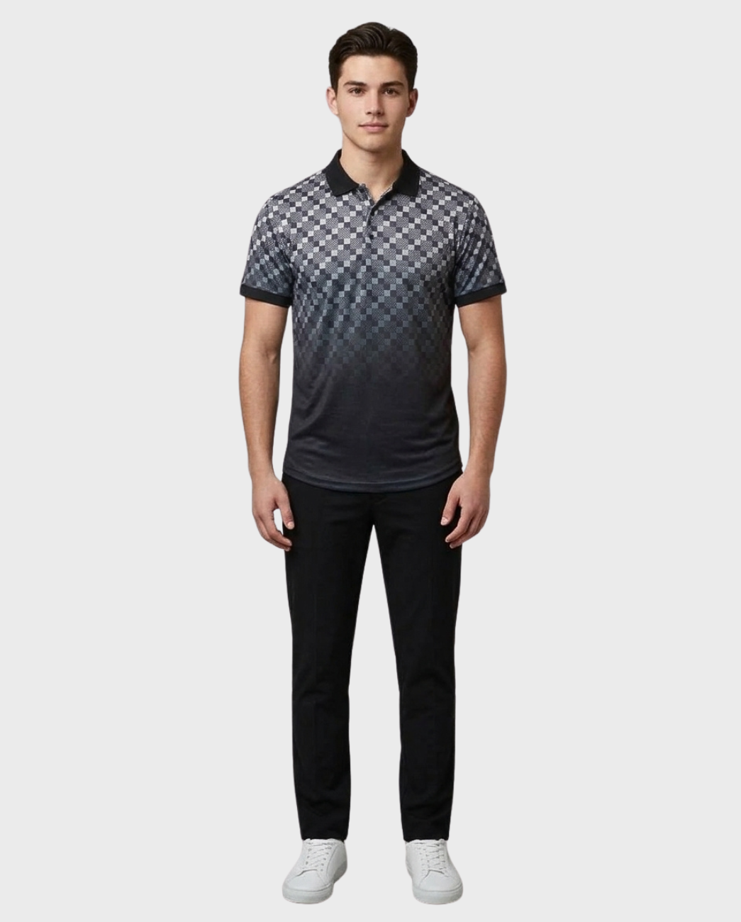 Playera Polo Degradado