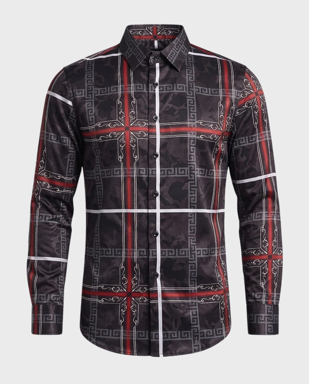 Camisa Estampado Barroco Geométrico