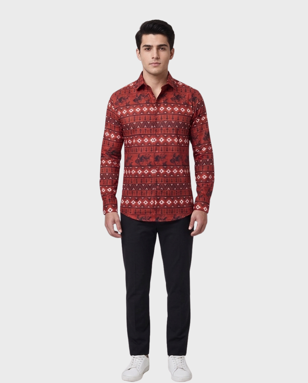 Camisa Estampado Étnico