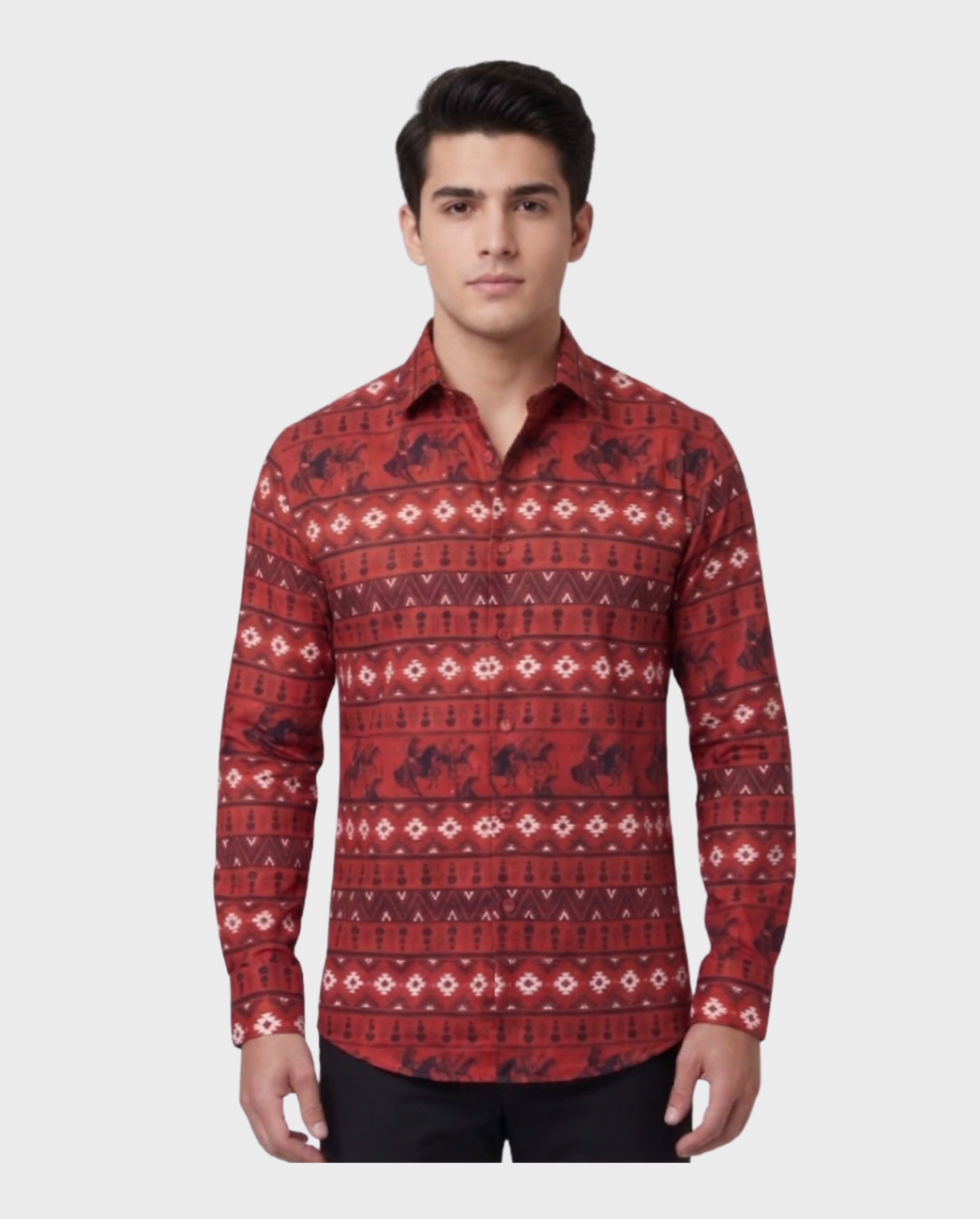 Camisa Estampado Étnico