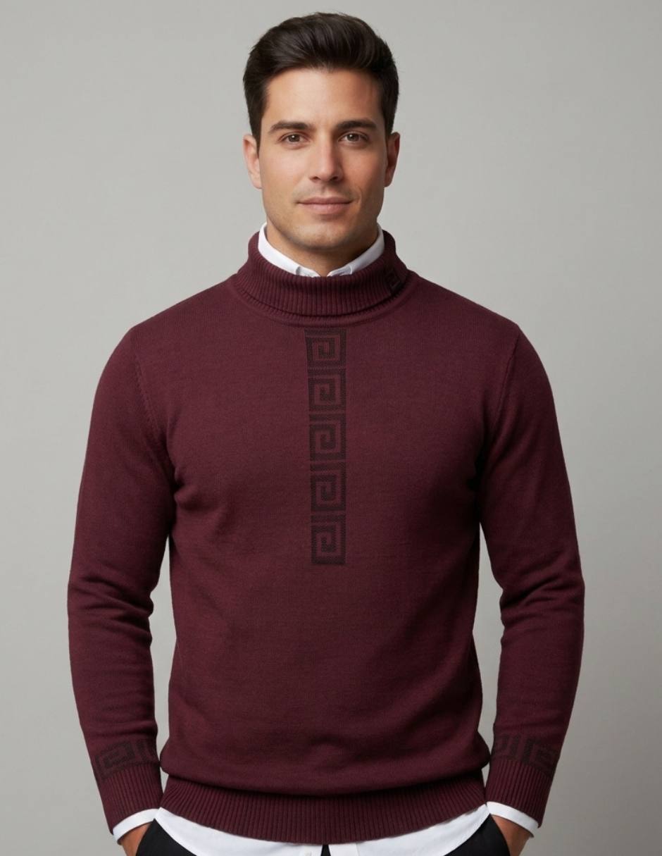 Suéter Punto Cuello Alto