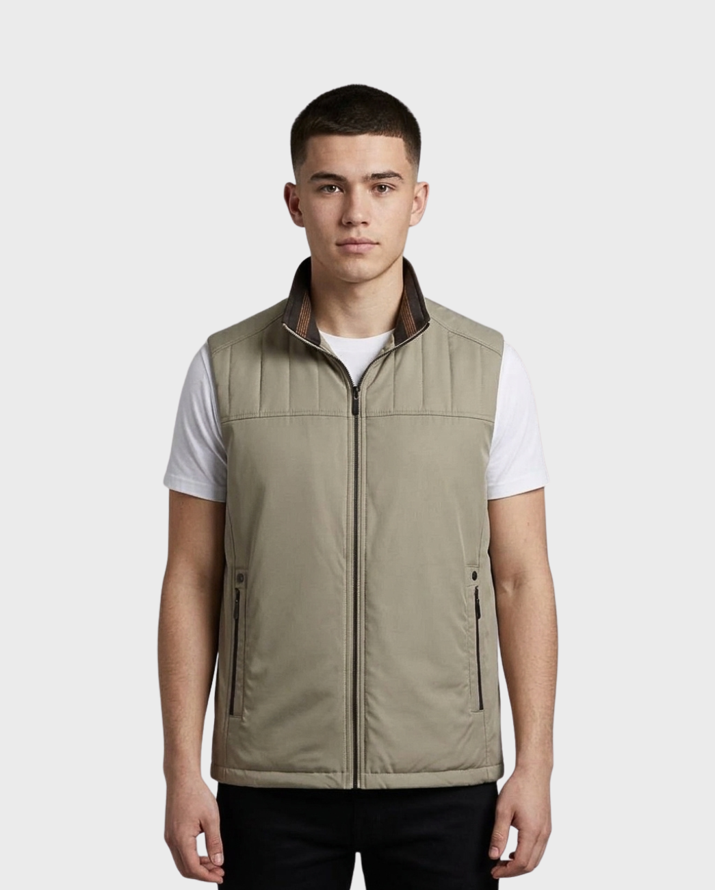Chaleco Técnico Ligero Beige