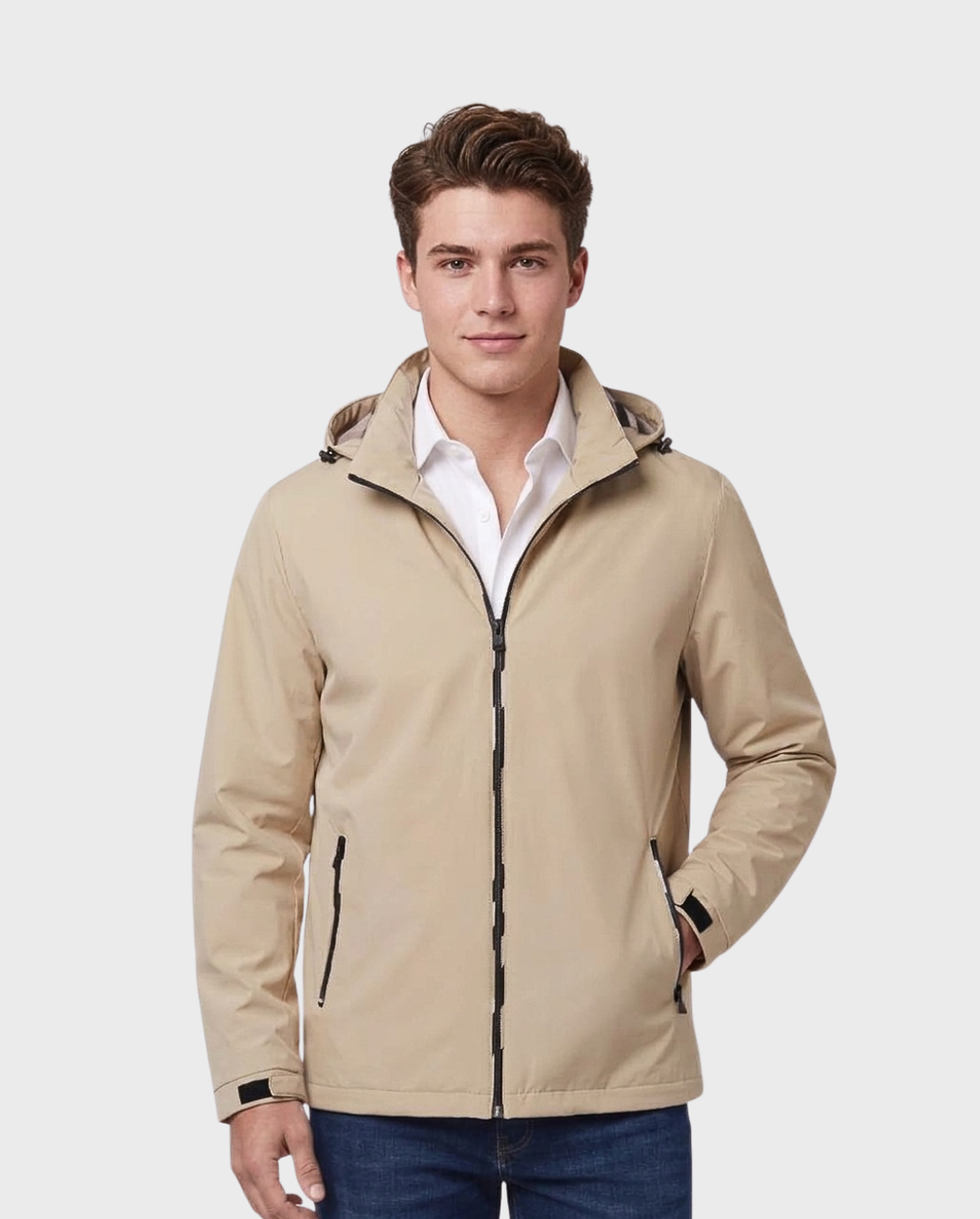Cazadora Ligera Studio Beige