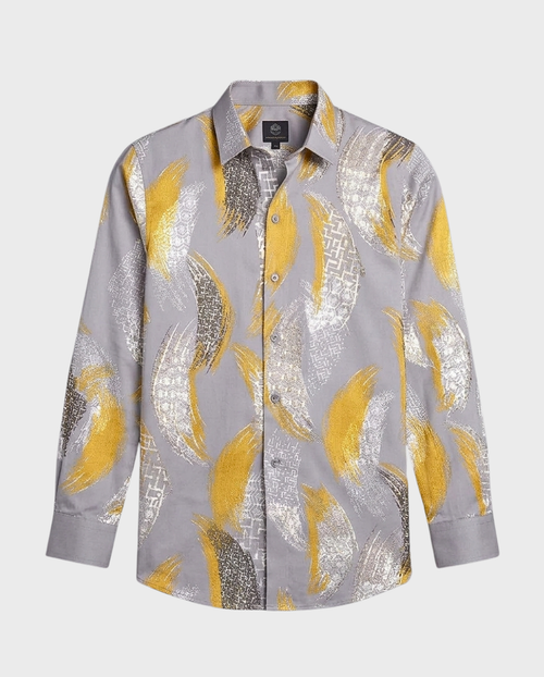 Camisa Fluida Detalles Metalizados