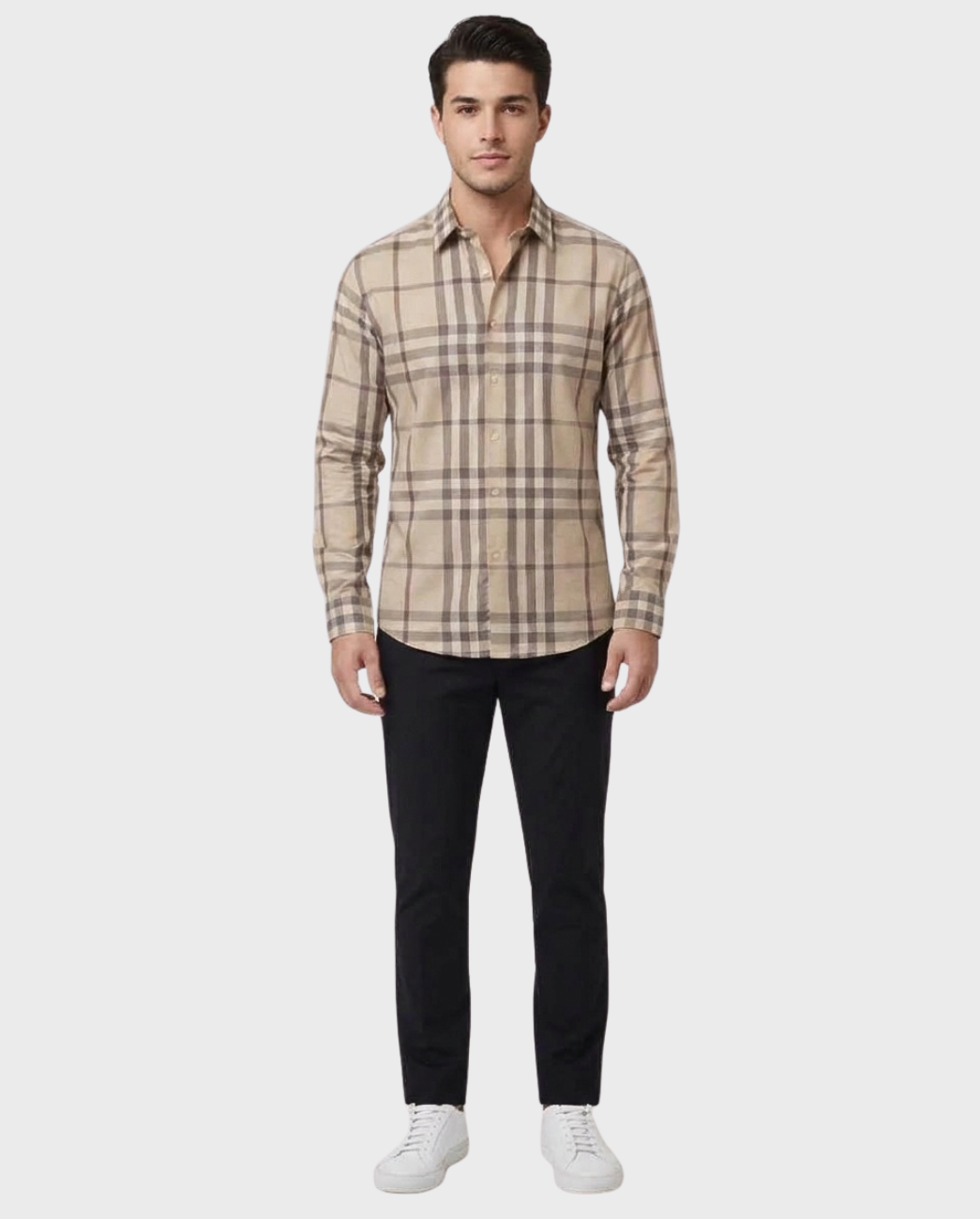 Camisa Regular Fit Cuadros