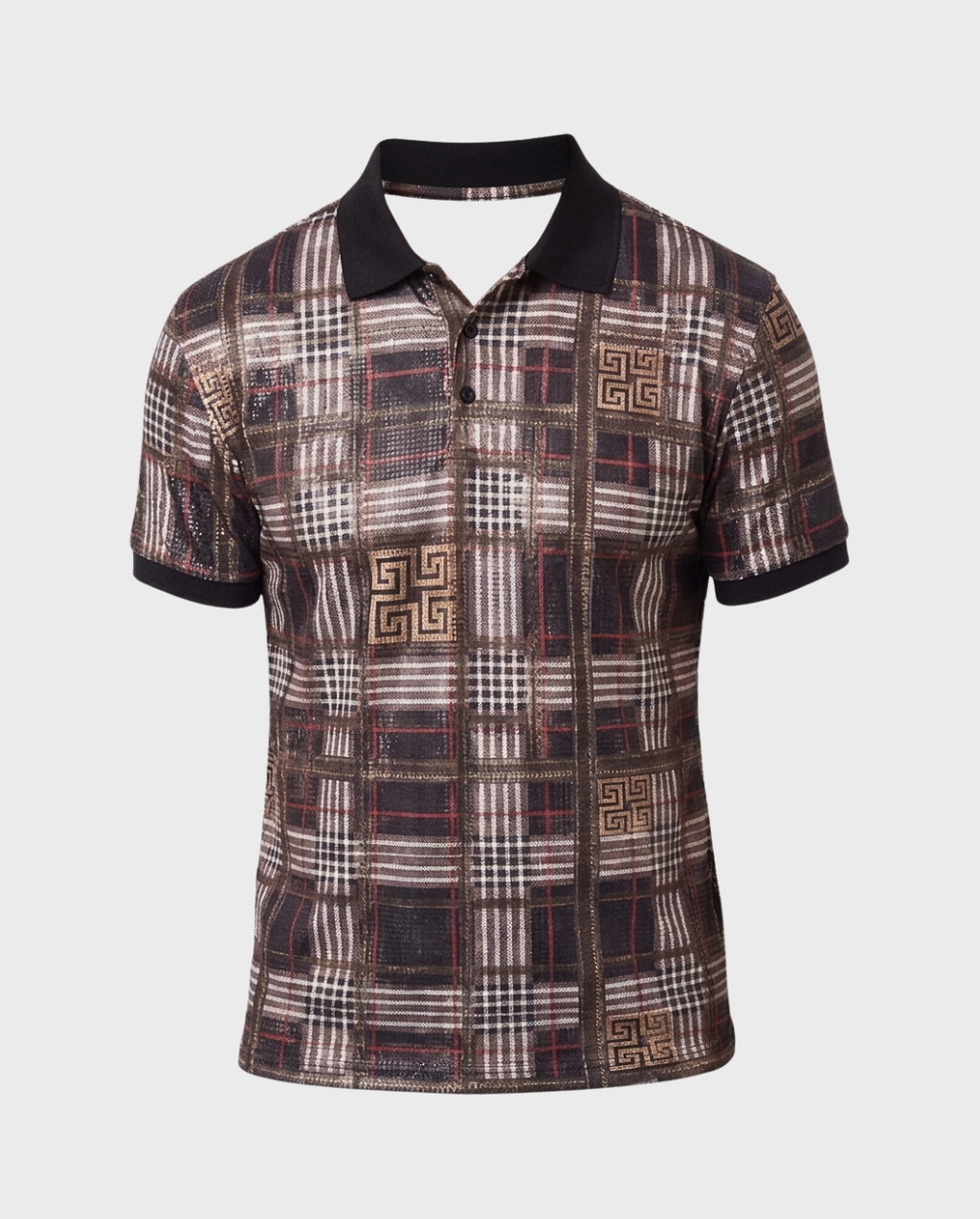 Polo Estampado Geométrico