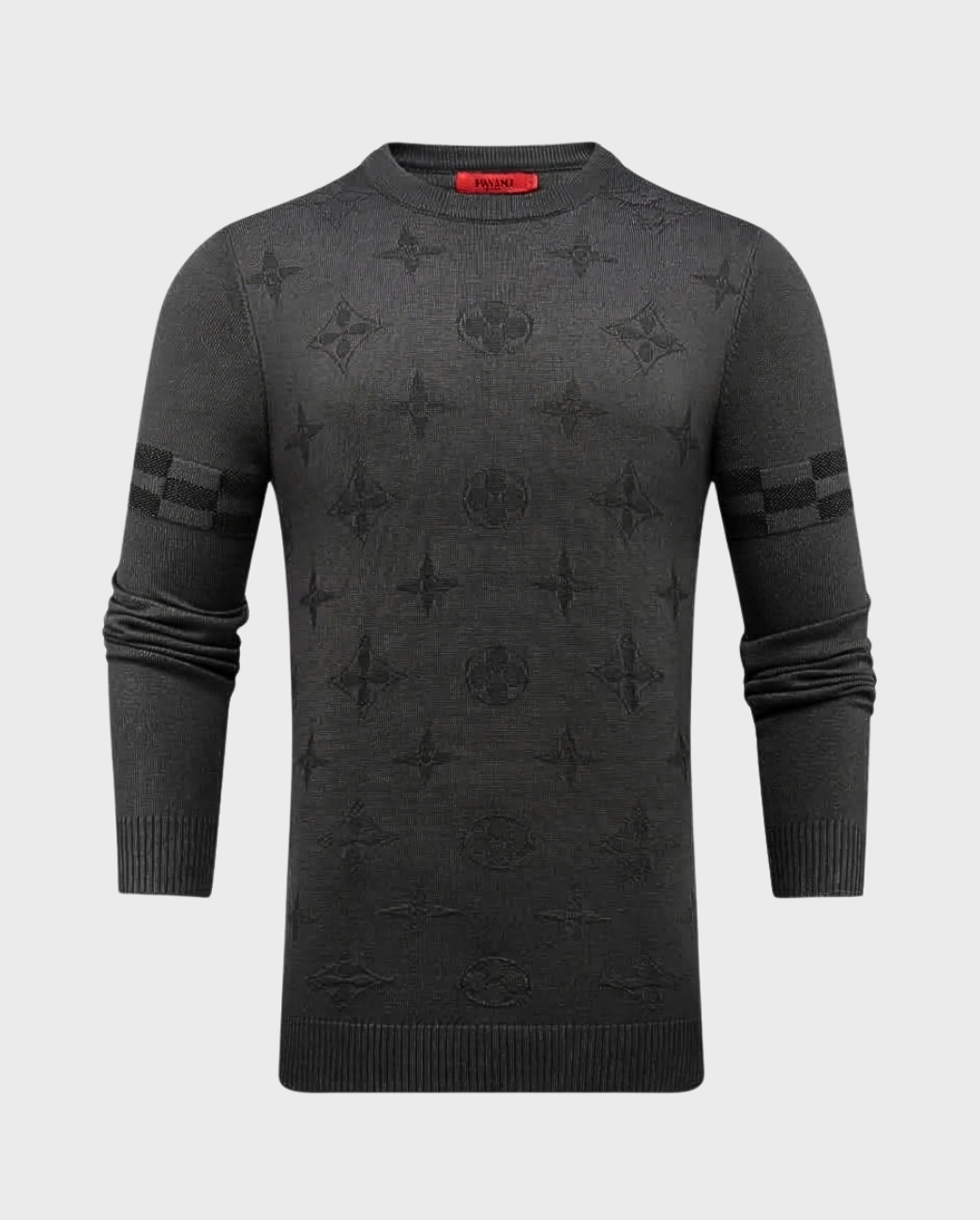 Suéter Punto Jacquard Monograma