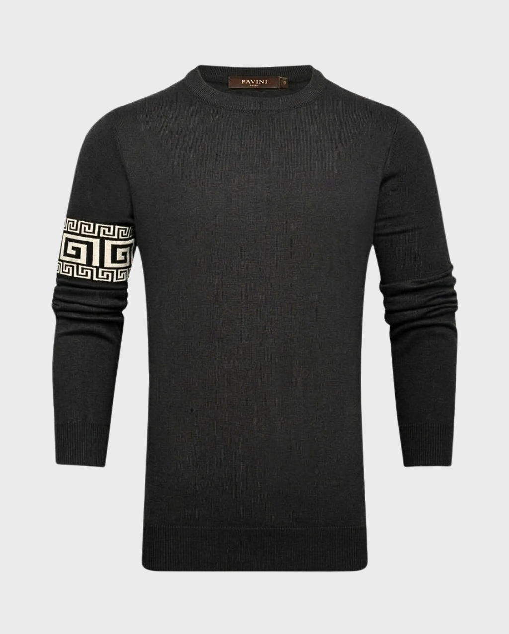 Suéter en Punto Regular Fit con Detalle