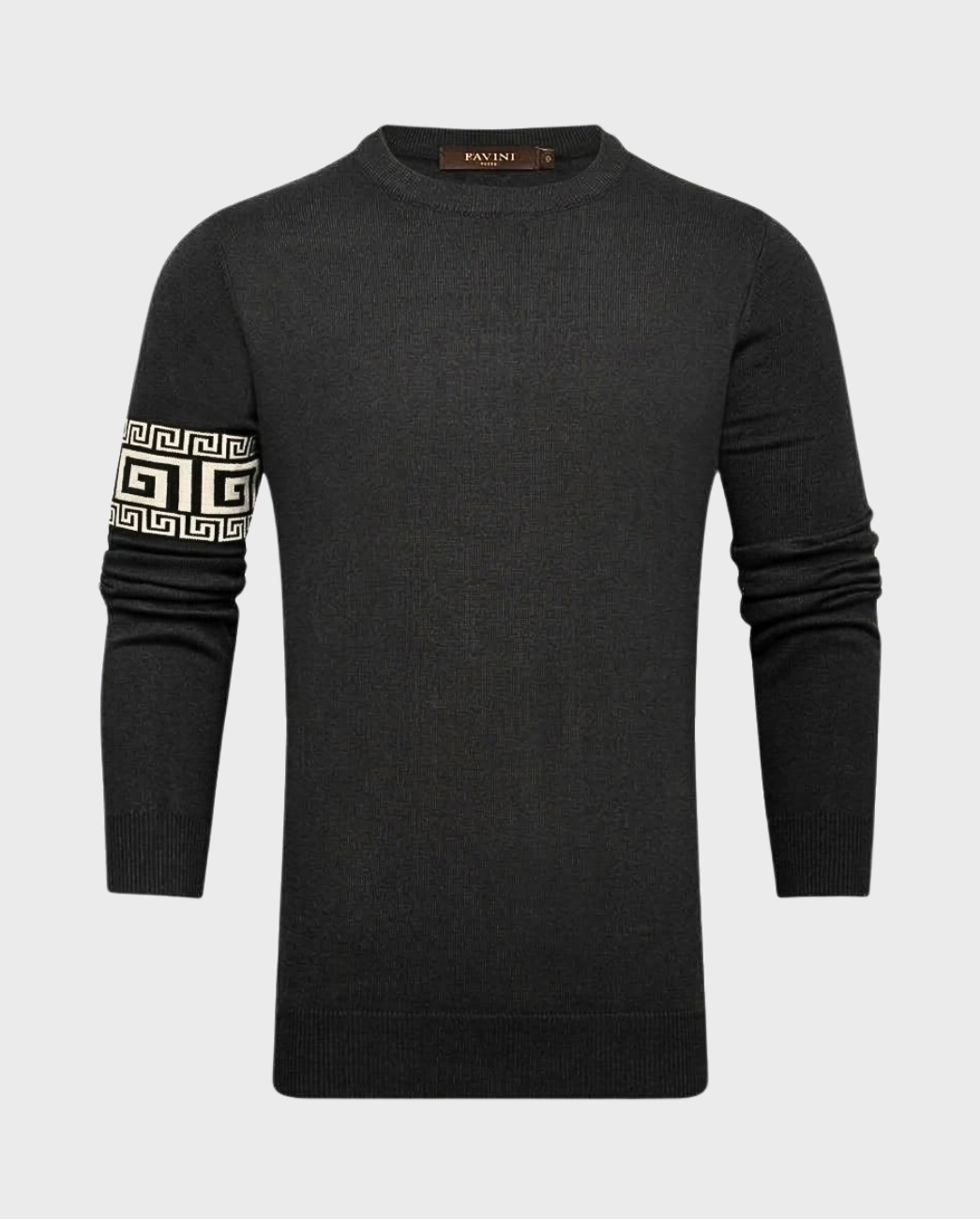 Suéter en Punto Regular Fit con Detalle