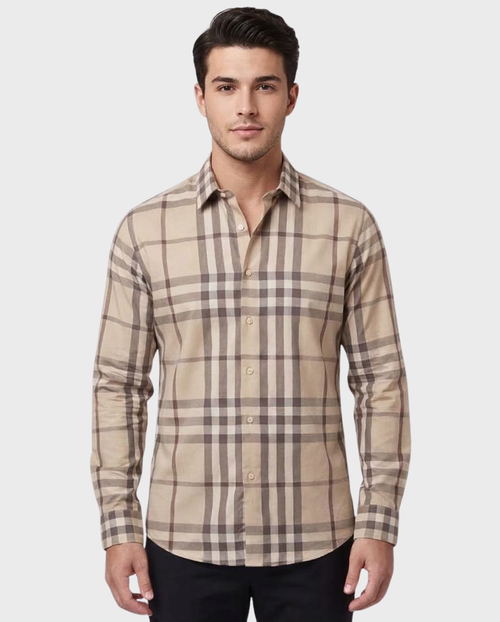 Camisa Regular Fit Cuadros