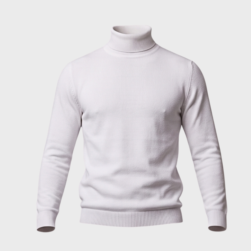 Suéter Regular Fit Cuello Alto