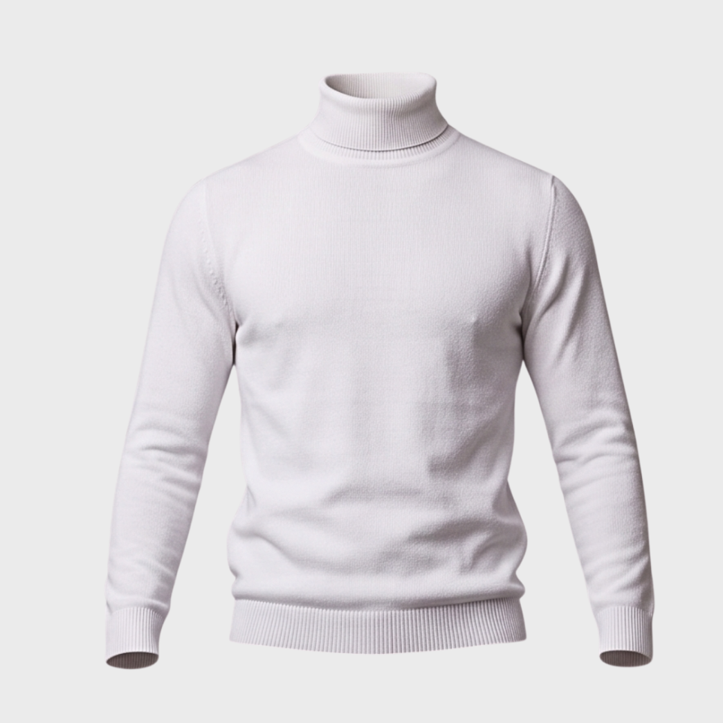 Suéter Regular Fit Cuello Alto